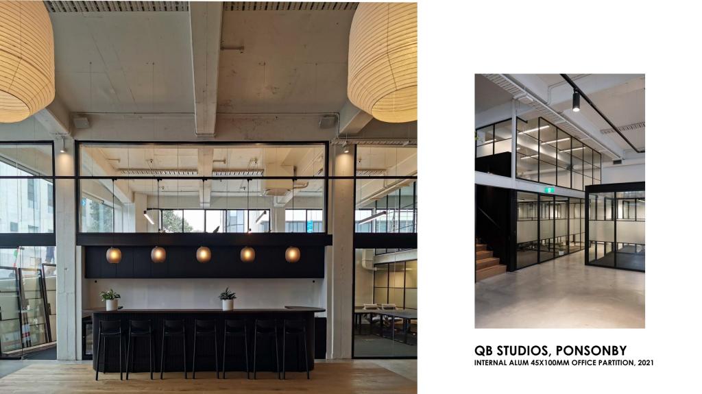 Sharpeye glass partitions